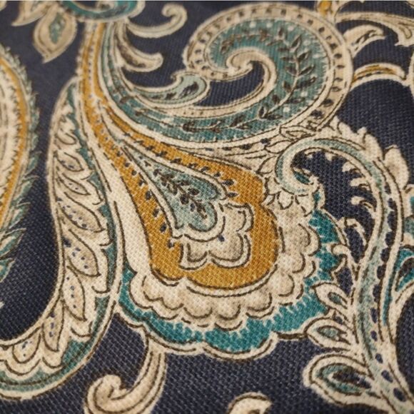 Paisley Fabric 2 Yards 100% Cotton. F1 - Picture 2 of 4